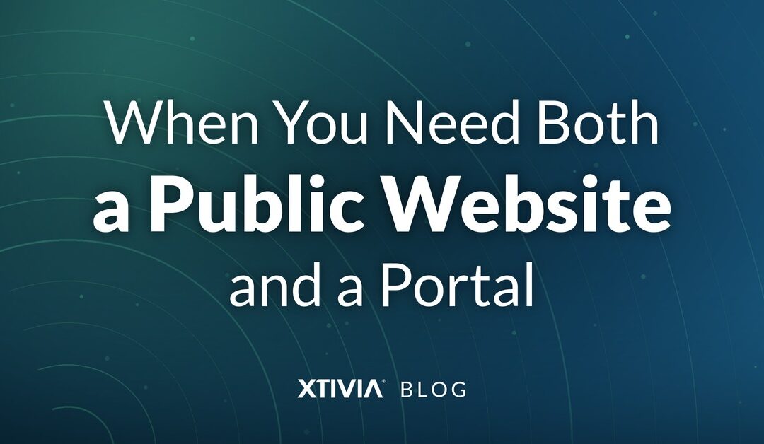 When You Need Both a Public Website and a Portal