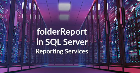 Where did that folderReport go in SQL Server Reporting Services