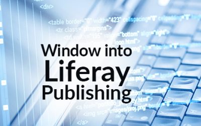 Window into Liferay Publishing Black Box