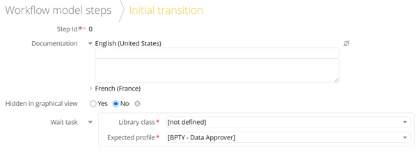 Workflow Modeling in TIBCO EBX Screenshot