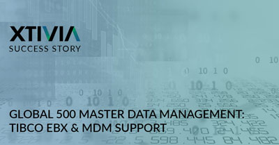 GLOBAL 500 MASTER DATA MANAGEMENT: TIBCO EBX & MDM SUPPORT