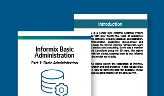 eBook Informix Basic Administration Part 1