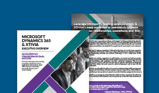eBook Microsoft Dynamics 365 and XTIVIA