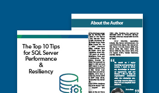 eBook Top Ten Tips for SQL Server Performance