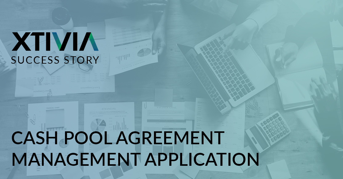 CASH POOL AGREEMENT MANAGEMENT APPLICATION