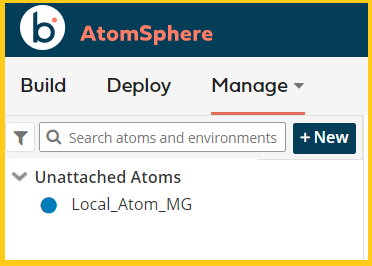 atom management manage unattached atoms