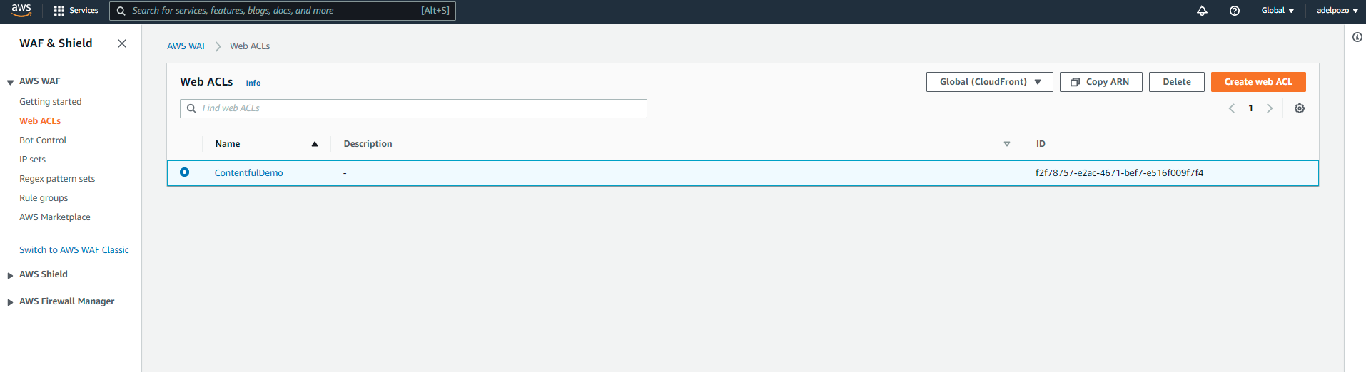 AWS Amplify Contentful NextJS tutorial complex access block screenshot