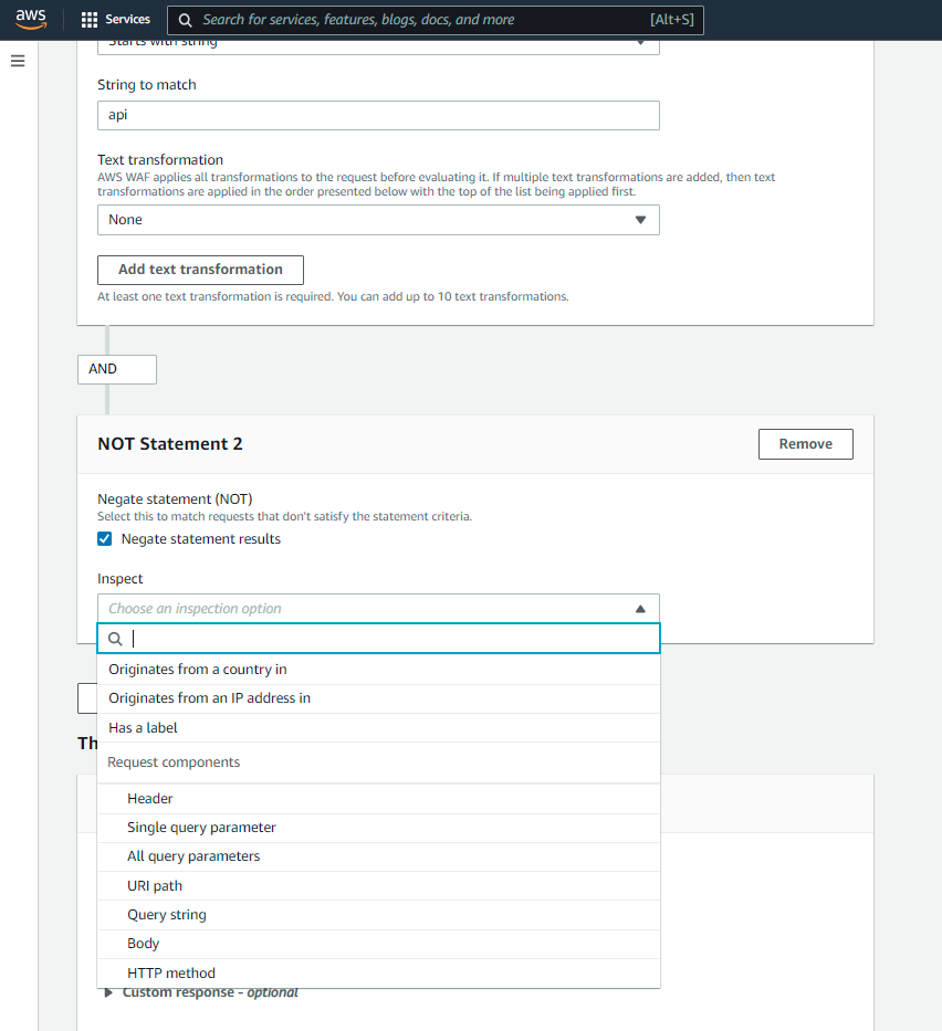 AWS Amplify Contentful NextJS tutorial complex access block screenshot