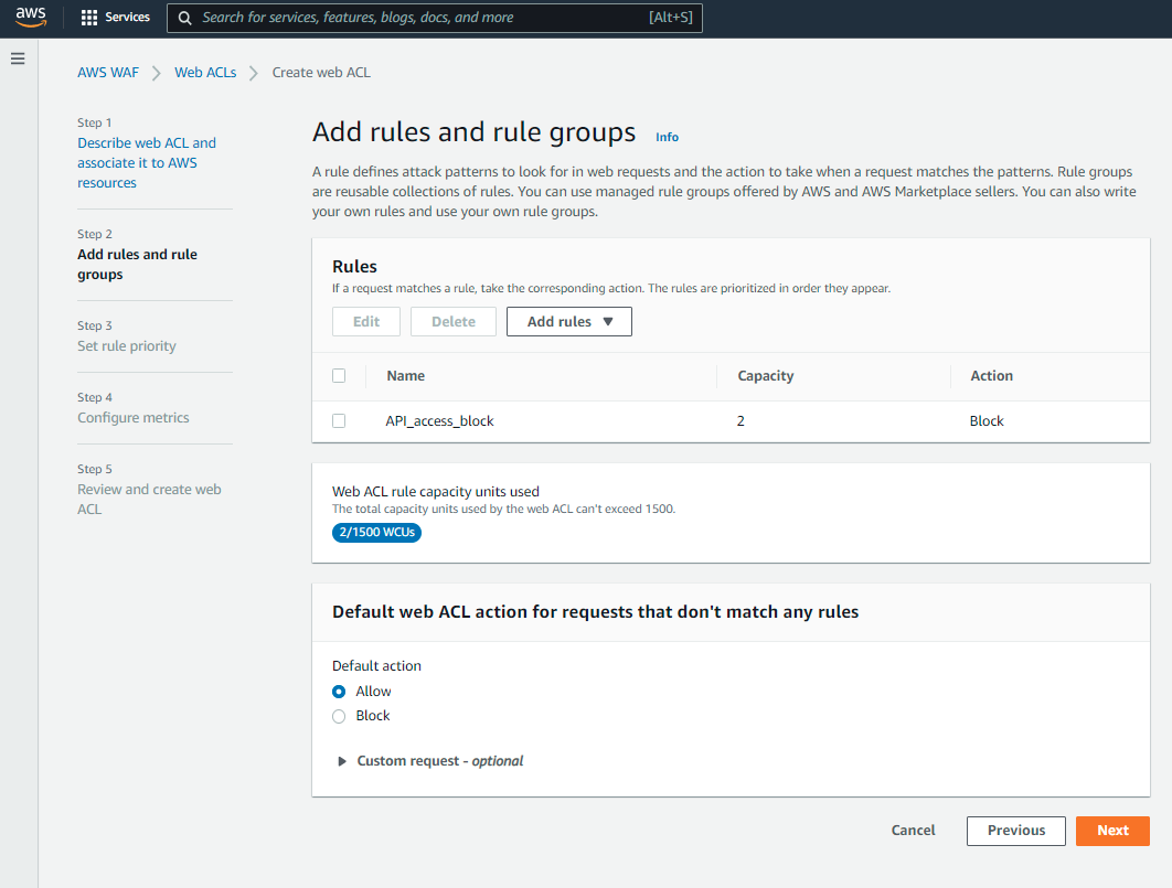 AWS Amplify Contentful NextJS tutorial review rules screenshot