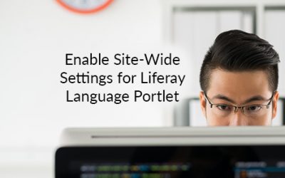 Enable Site Wide Settings For the Liferay Language Portlet