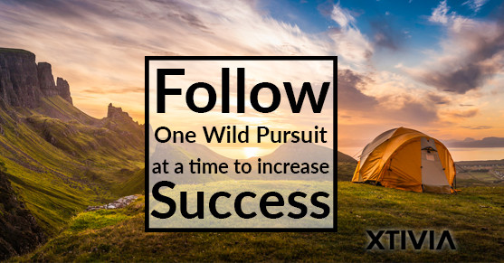 follow one wild pursuit