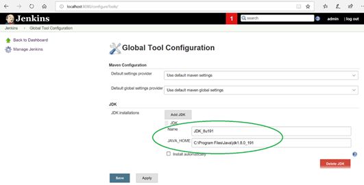 global tool config