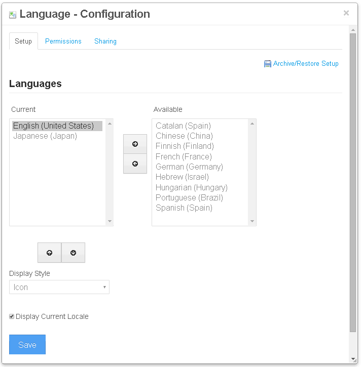 languageConfig