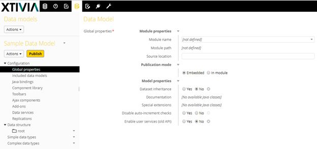 properties data model