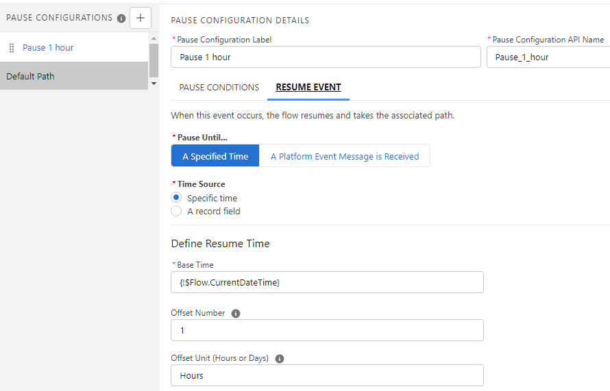 Saleforce Hit The Pause Button Pause Configurations