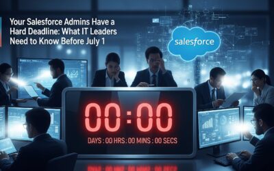 Your Salesforce Admins Have a Hard Deadline: What IT Leaders Need to Know Before July 1