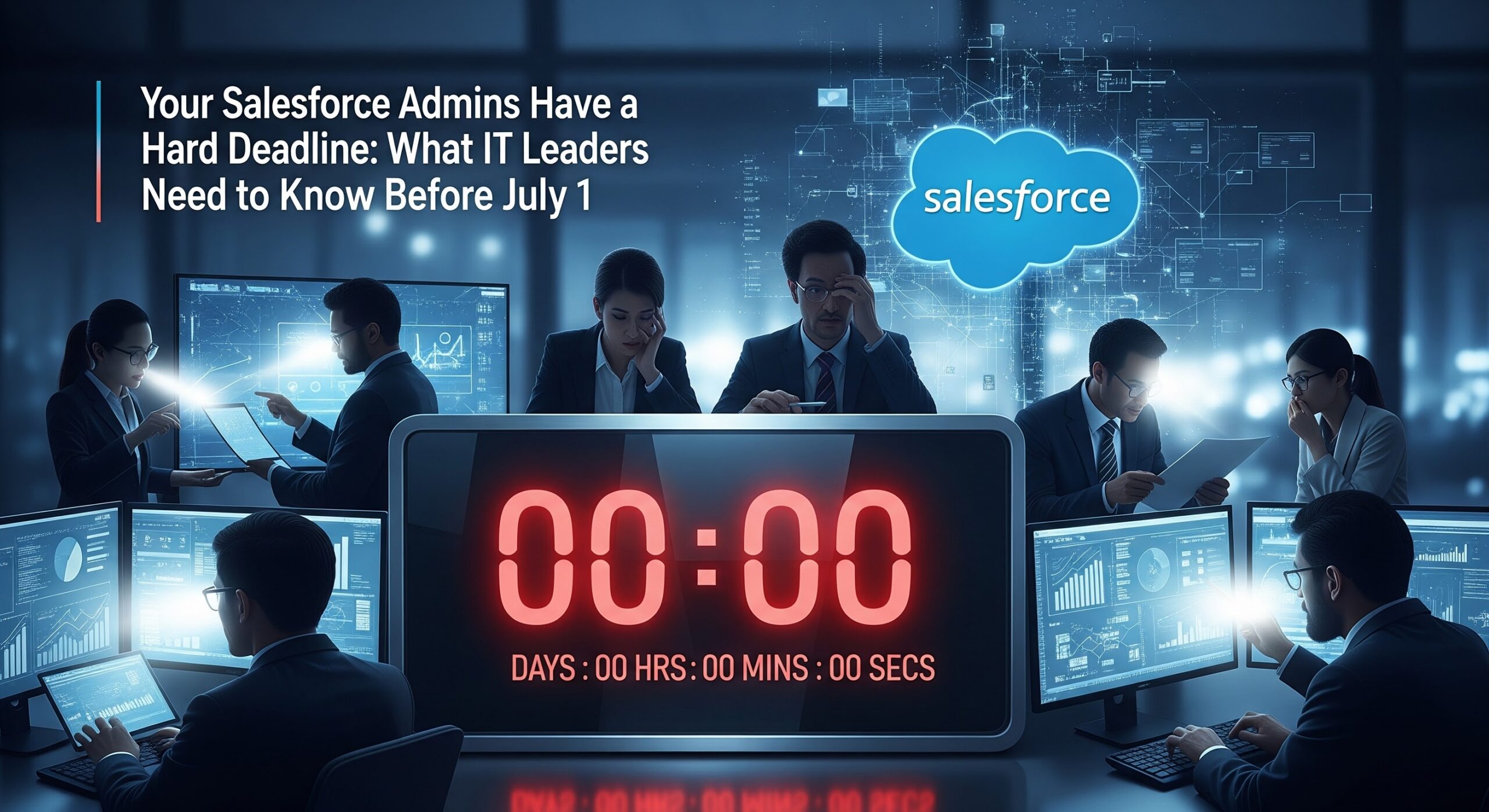 Your Salesforce Admins Have a Hard Deadline: What IT Leaders Need to Know