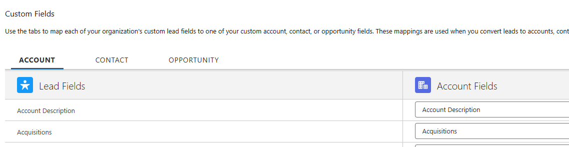 Salesforce Lead Field Mapping: Eliminate Manual Data Re-Entry During Lead Conversion Custom Fields