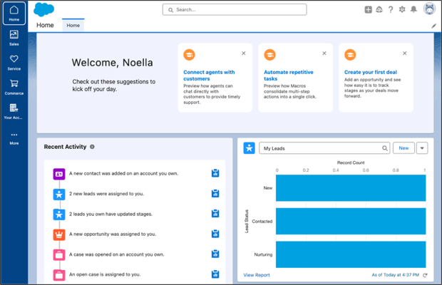 Salesforce Pro Suite Dashboard