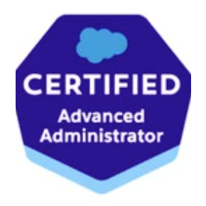 Salesforce Certified Advanced Administrator