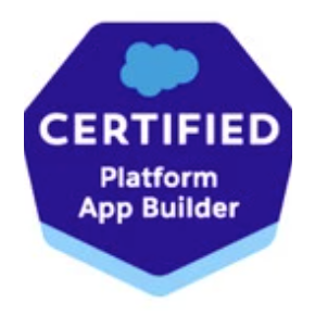 Salesforce Certified Platform App Builder