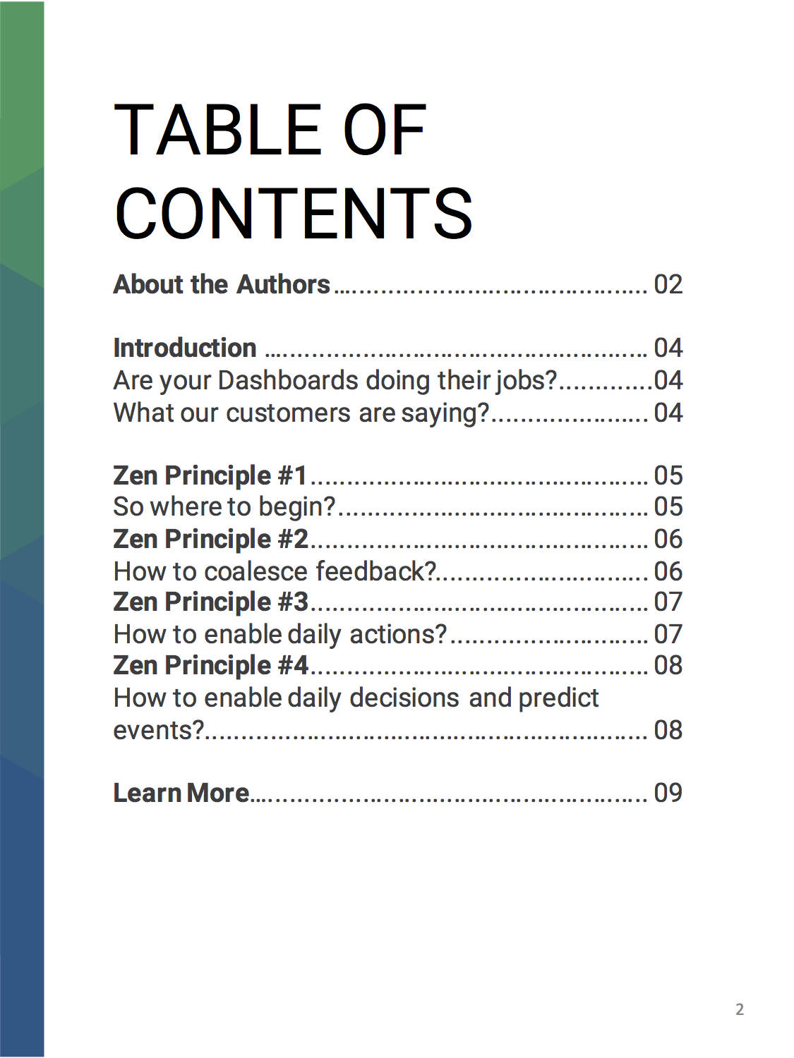 The 4 Zen Principles of Operating & Embedding Analytics XTIVIA