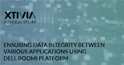 ENSURING DATA INTEGRITY BETWEEN VARIOUS APPLICATIONS USING BOOMI PLATFORM